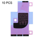 10 PCS Battery Adhesive Tape Stickers for iPhone XR, For iPhone XR For iPhone XR
