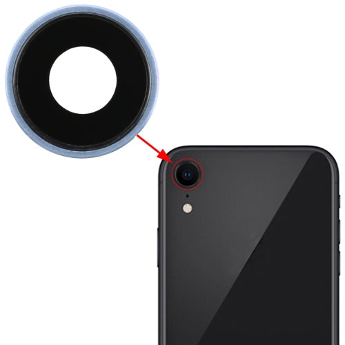 Back Camera Bezel with Lens Cover for iPhone XR, For iPhone XR, For iPhone XR(Rose Gold) For iPhone XR Blue