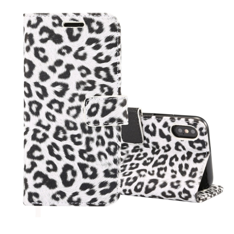 Case – Leather (iPhone XS Leopard Pattern Horizontal)