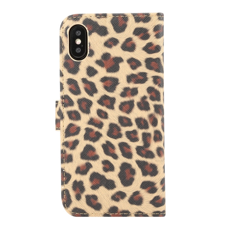 Case – Leather (iPhone XS Leopard Pattern Horizontal)