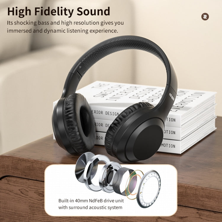Wireless Headset – Bluetooth 5.0, HiFi Bass Sound