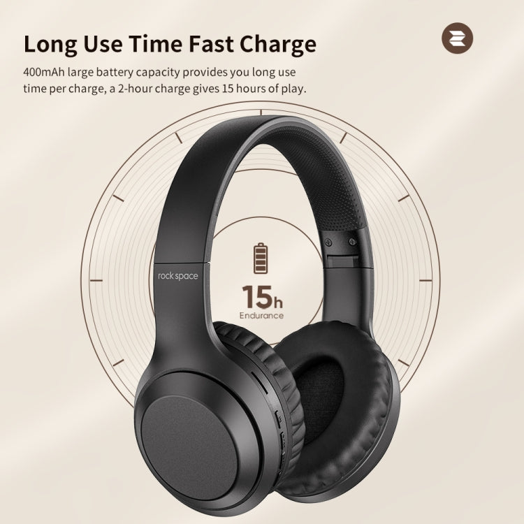 Wireless Headset – Bluetooth 5.0, HiFi Bass Sound