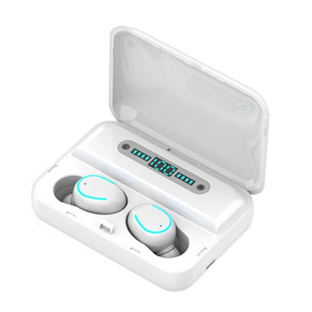 F9-5 Bluetooth Earphones – Noise Cancelling F9-5 White White