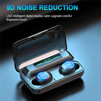 F9-9 Bluetooth Earphones – Noise Cancelling