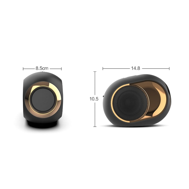 X6 Bluetooth Speaker – HiFi Bass Sound, Hands-Free, Waterproof