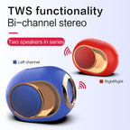 X6 Bluetooth Speaker – HiFi Bass Sound, Hands-Free, Waterproof