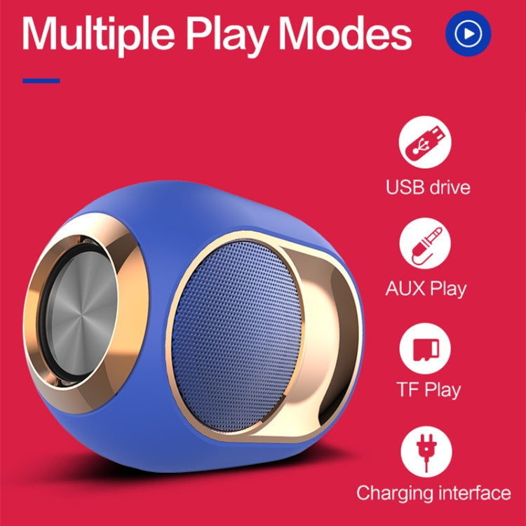 X6 Bluetooth Speaker – HiFi Bass Sound, Hands-Free, Waterproof