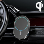 JJT-968 15W Max Output Magnetic Car Air Outlet Bracket Wireless Charger, JJT-968 JJT-968 Black
