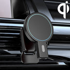 K07 15W Max Output Magnetic Car Air Outlet Bracket Wireless Charger, K07 K07 Black