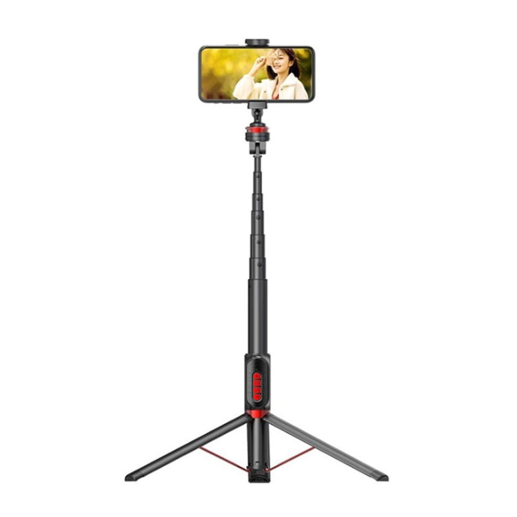 Aluminum Alloy Mobile Phone Bluetooth Selfie Stick Live Floor Tripod Bracket, Height: 1.5m, Height: 1.5m – Bluetooth, Aluminum Alloy