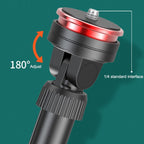 Aluminum Alloy Mobile Phone Bluetooth Selfie Stick Live Floor Tripod Bracket, Height: 1.8m, Height: 1.8m