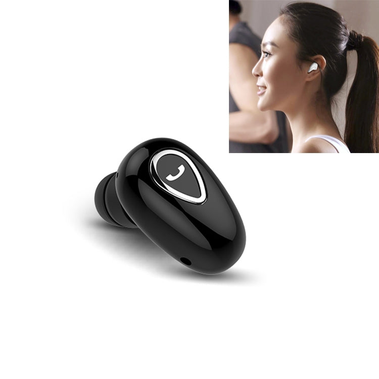 YX01 Bluetooth Earphones – Sweatproof Bluetooth 4.1 Wireless Bluetooth Earphone, Support Memory... Black Black