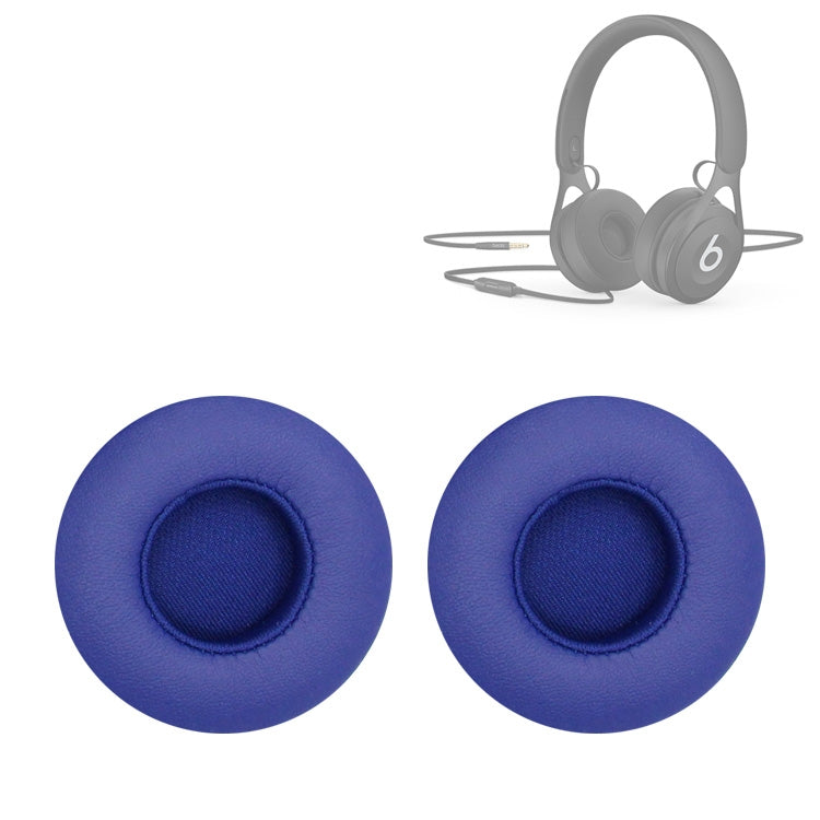 Headphone Cushion Cover – 2 PCS For Beats EP Wired Headset Ear-cap Sponge Earmuffs, Red, White, Blue Blue Blue