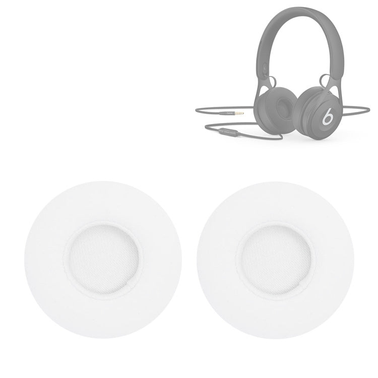 Headphone Cushion Cover – 2 PCS For Beats EP Wired Headset Ear-cap Sponge Earmuffs, Red, White, Blue White White