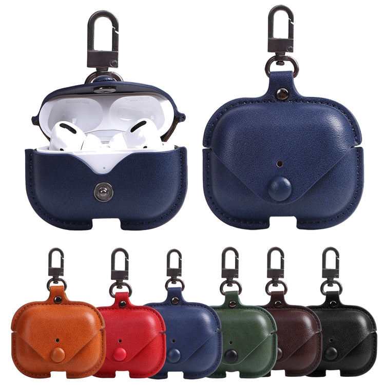 Protective Case – Leather (AirPods Pro Litchi Texture PU)