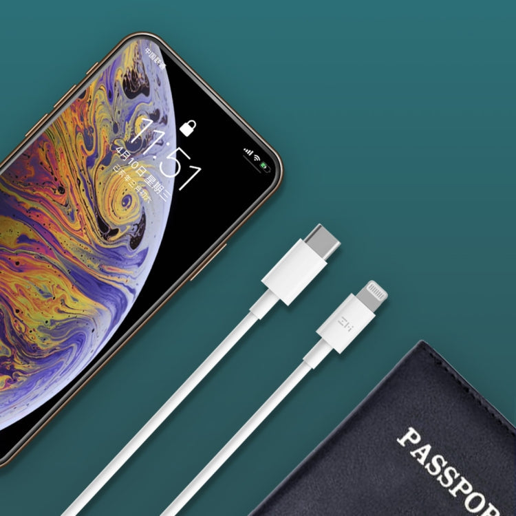 Original Xiaomi Youpin ZMI 20W Quick Charger Power Adapter with Type-C / USB-C to 8 Pin Charging Cable, US Plug – TPU