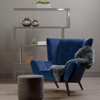 4 Tier Grey Gloss Shelf Unit