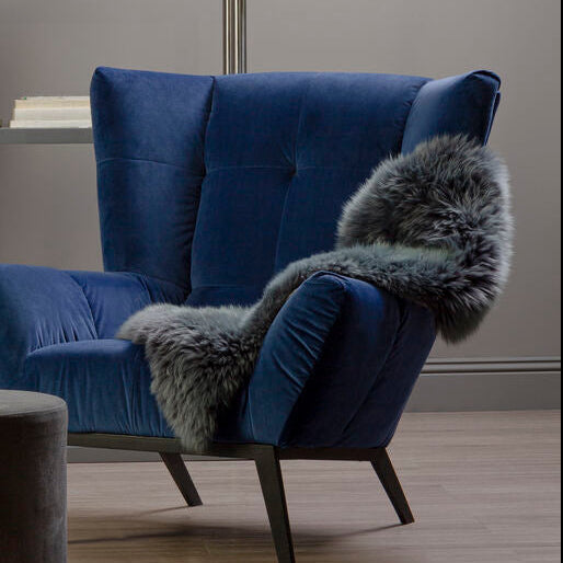 Sheepskin Gunmetal Rug