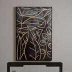 Canvas Black and Gold Wall Art