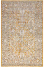 Indoor Outdoor Yellow Medallion Rug 240X340 cm