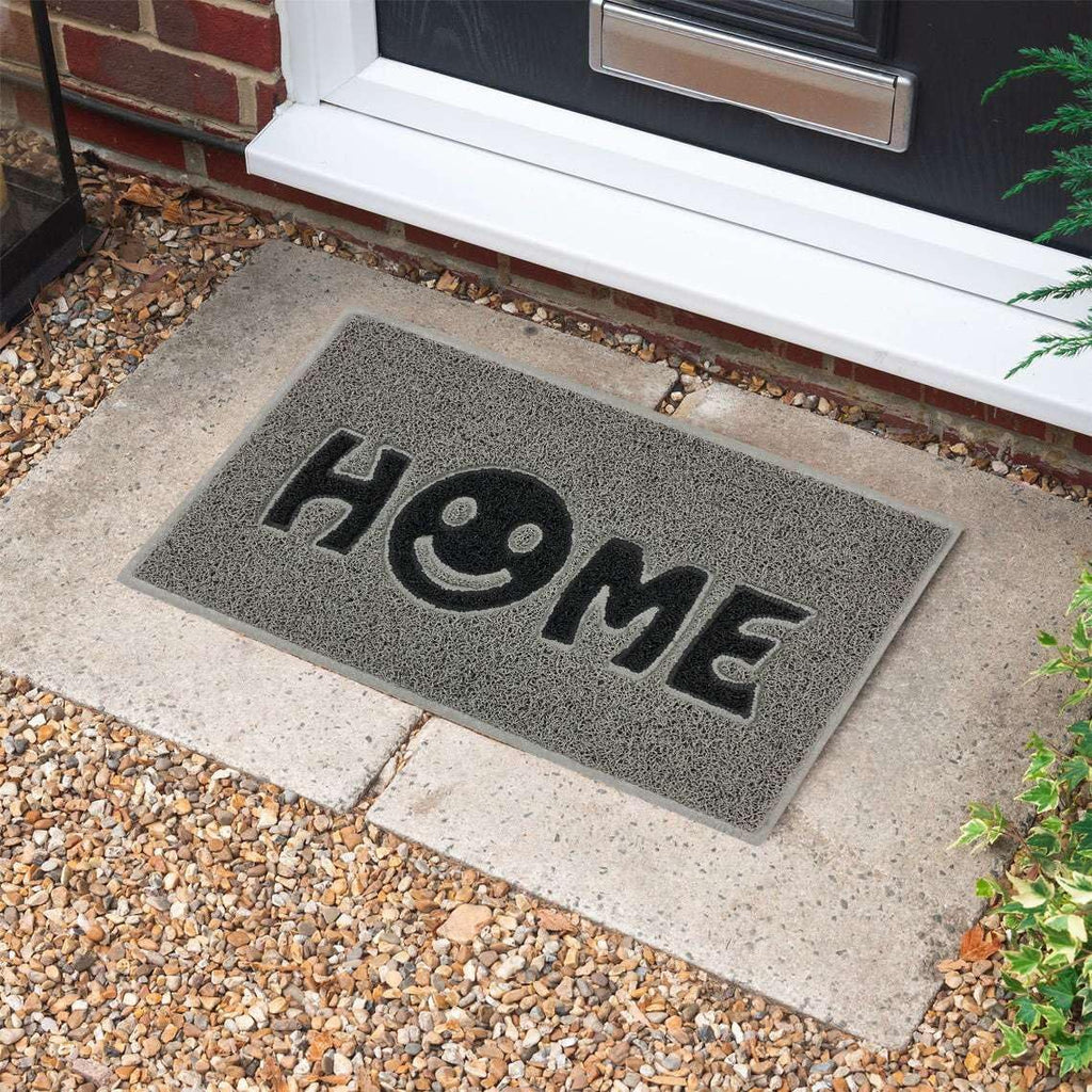 Home Smile Inlay Embossed Spaghetti Doormat 75x44cm