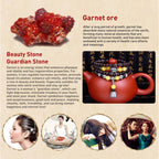 Fashion Jewelry Accessory Garnet Beads Bracelet, Aquamarine & Longevity Lock, White Jade, Pink Crystal & Cat, Pink Crystal & Elephant & Fish, Red Agate & Elephant, Red Agate & Pi Xiu, Violitde, Garnet, Blue Sandstone & Calabash, Red Agate & Buddha Head