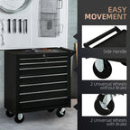 Roller Tool Storage Chest Box Garage Workshop 7 Drawers