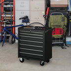 Roller Tool Storage Chest Box Garage Workshop 7 Drawers