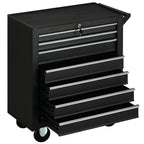 Roller Tool Storage Chest Box Garage Workshop 7 Drawers
