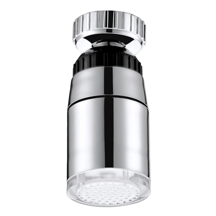 SDF-B9 1 LED ABS Temperature Sensor 3-color LED Faucet Light Water Glow Shower, Size: 58 x 28mm, Interface: 22mm (Silver), SDF-B9 3-color