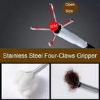 5pcs Multifunctional Four-claw Grapple Bendable Hose Sewer Dredge, Specification: 300cm, 5pcs 300cm