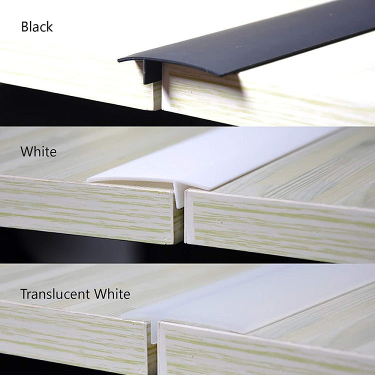 2 PCS 25 inches Gas Stove Slit Strip Antifouling Dustproof Waterproof Kitchen Sealing Strip, 25 inches, 25 inches (Black)
