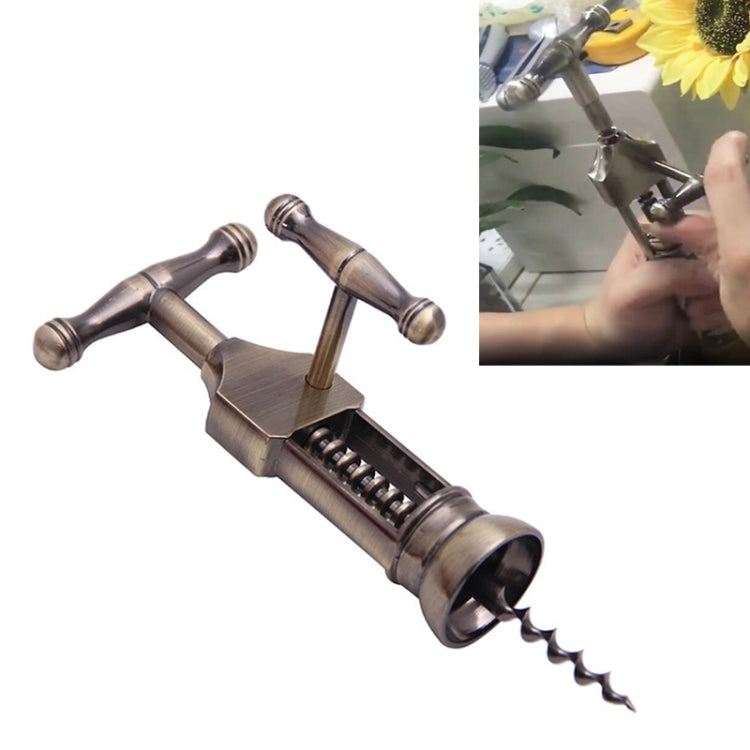 Multifunction Portable Screw Corkscrew Zinc Alloy Wine Bottle Opener, Packing: White Box, White Box White Box