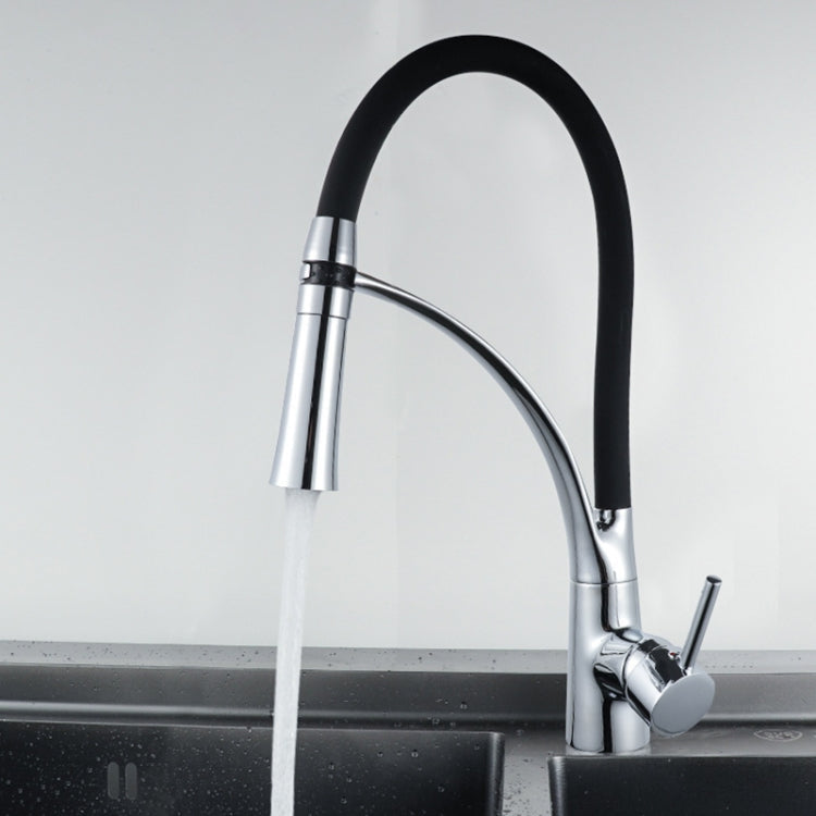 Kitchen Pull-out Faucet Hot Cold Home Retractable Rotating Faucet, Pull-out Faucet – Durable Build, Easy to Use