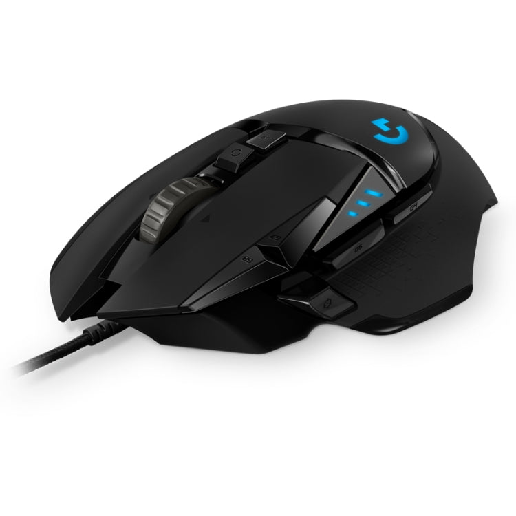 Logitech G502 HERO Wired Gaming Mouse with 11 Buttons, Length: 2.1m – Durable Build, Easy to Use Default Title