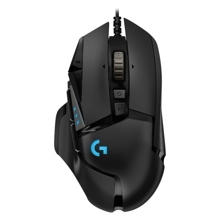 Logitech G502 HERO Wired Gaming Mouse with 11 Buttons, Length: 2.1m – Durable Build, Easy to Use