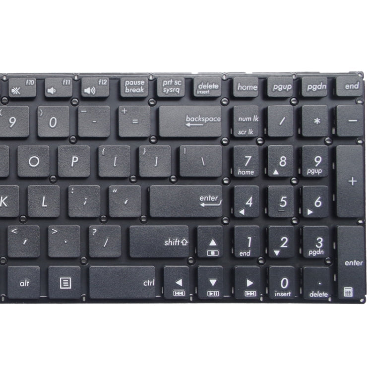 US Keyboard for Asus X555 X555B X555D X555L X555LA X555LJ X555LB X555U X555Y – Durable Build, Easy to Use, For Asus X555 (US)