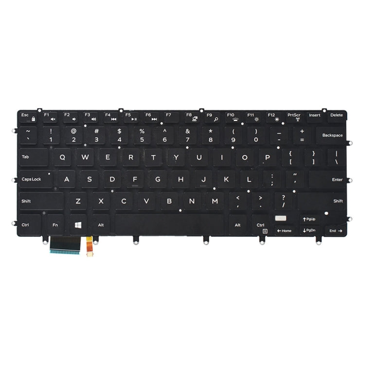 US Keyboard with Backlight for Dell xps 15 9550 9560 – Durable Build, Easy to Use, For Dell XPS 15 (US)