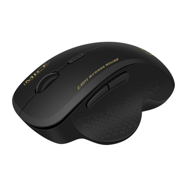 iMICE G6 Wireless Mouse 2.4G Office Mouse 6-button Gaming Mouse – Durable Build, Easy to Use Black