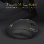 iMICE G6 Wireless Mouse 2.4G Office Mouse 6-button Gaming Mouse – Durable Build, Easy to Use
