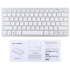 WB-8022 Ultra-thin Wireless Bluetooth Keyboard, Portuguese Keys, Portuguese Keys – Bluetooth, Ultra-thin