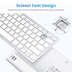 WB-8022 Ultra-thin Wireless Bluetooth Keyboard, Portuguese Keys, Portuguese Keys – Bluetooth, Ultra-thin