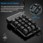 MC Saite 525RF 19 Keys Wireless 2.4G Numeric Keyboard – Durable Build, Easy to Use