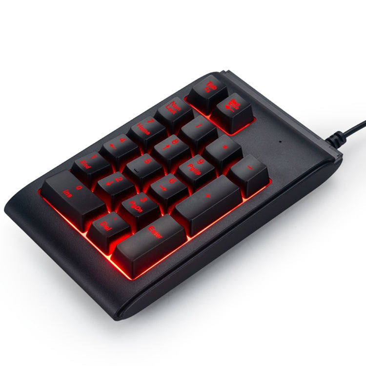 MC Saite 529 19 Keys Wired Three-color Backlight Numeric Keyboard – Durable Build, Easy to Use