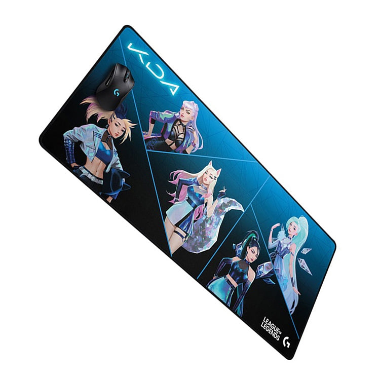 Logitech G840 KDA Gaming Keyboard Mouse Pad Table Mat, Size: 900x400x3mm – Durable Build, Easy to Use