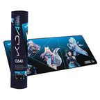 Logitech G840 KDA Gaming Keyboard Mouse Pad Table Mat, Size: 900x400x3mm – Durable Build, Easy to Use