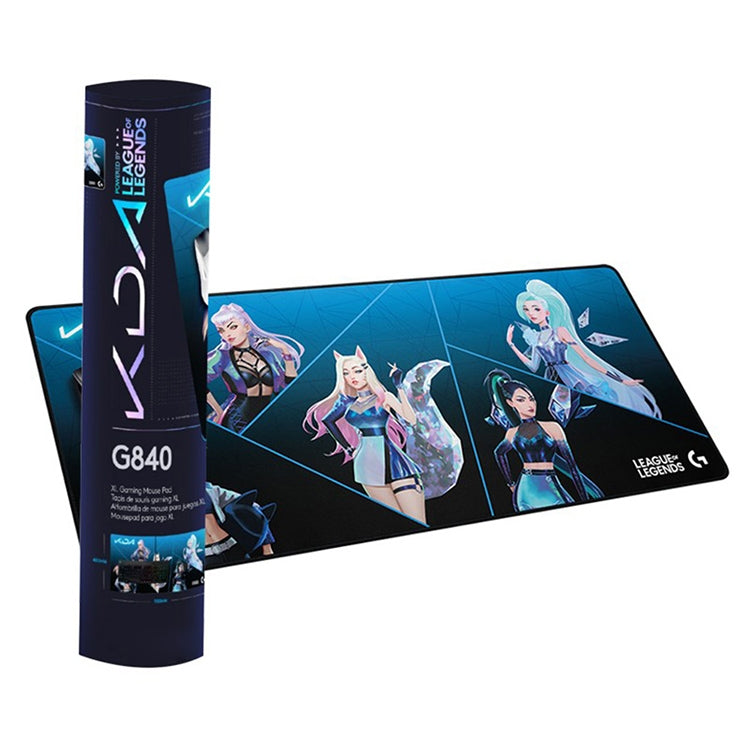 Logitech G840 KDA Gaming Keyboard Mouse Pad Table Mat, Size: 900x400x3mm – Durable Build, Easy to Use