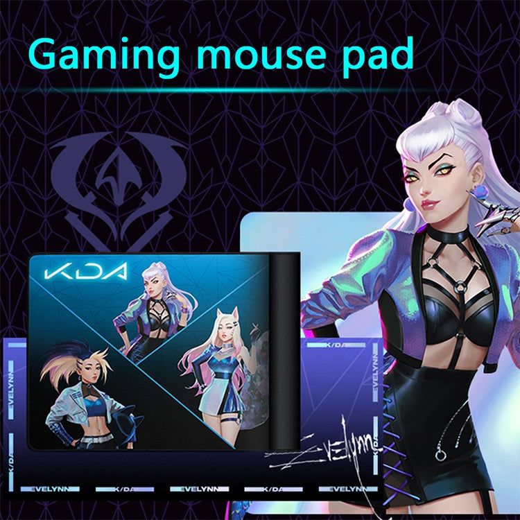 Logitech G840 KDA Gaming Keyboard Mouse Pad Table Mat, Size: 900x400x3mm – Durable Build, Easy to Use
