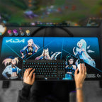 Logitech G840 KDA Gaming Keyboard Mouse Pad Table Mat, Size: 900x400x3mm – Durable Build, Easy to Use