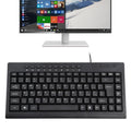 KB-301A Multimedia Notebook Mini Wired Keyboard, Arabic Version, Arabic Version – Durable Build, Easy to Use Arabic Version